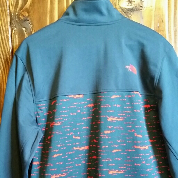 NEW Men's The North Face Track Jacket Teal Size M - Picture 4 of 5